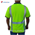 Garantierte Qualität Hallo Vis Reflektierende Polo-Shirts Zwei Tone Langarm Sicherheits Männer High Visibility Shirt mit Stifttasche